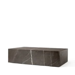 Mesa de centro Plinth, Grey, low
