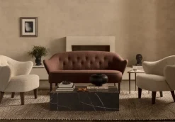 Mesa de centro Plinth, Grey, low