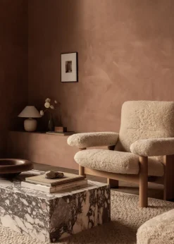 Mesa de centro Plinth, Multi, rose, low