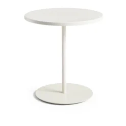 Mesa de centro Pyro Ø45 cm, Eggshell-cream white