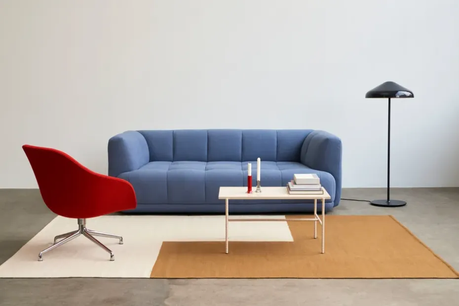 Mesa de centro Rebar 80x49x40,5 cm, Beige marble-alabaster