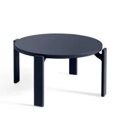 Mesa de centro Rey Ø66,5x32 cm, Azul intenso