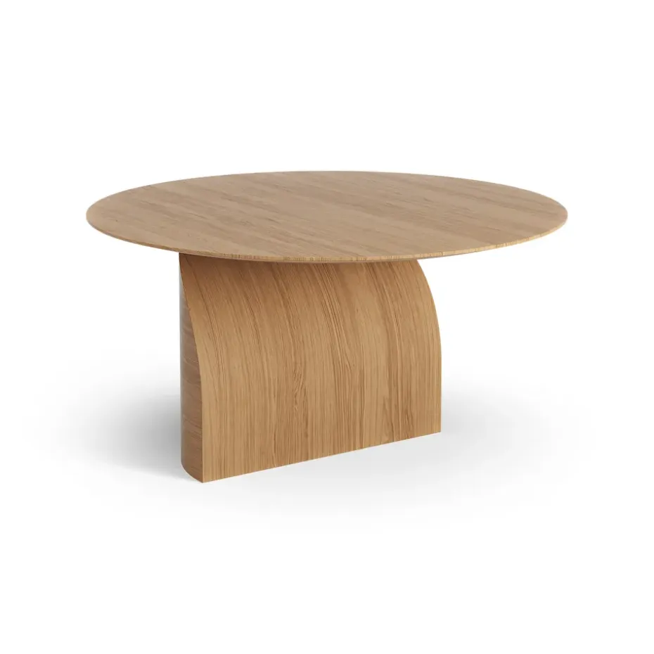 Mesa de centro Savoa H45 cm, roble aceitado