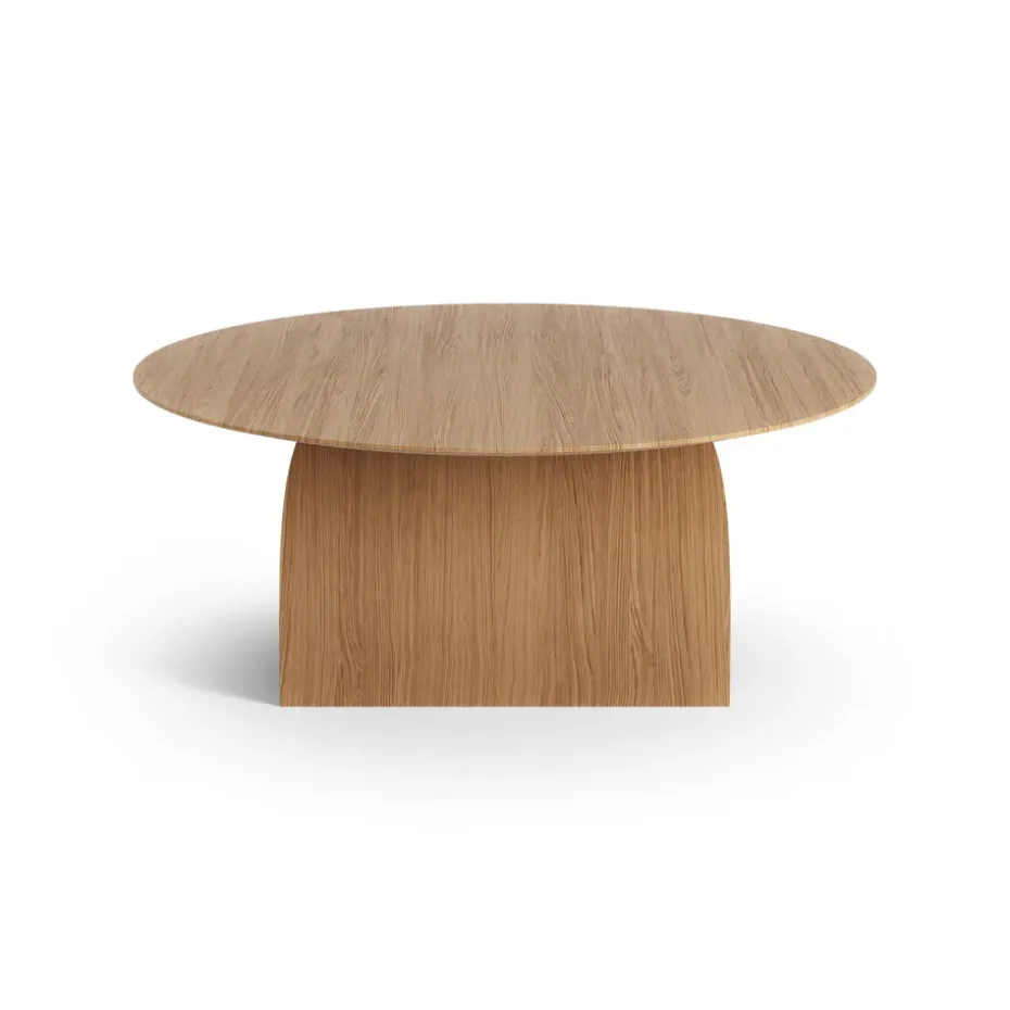 Mesa de centro Savoa H40 cm, roble aceitado