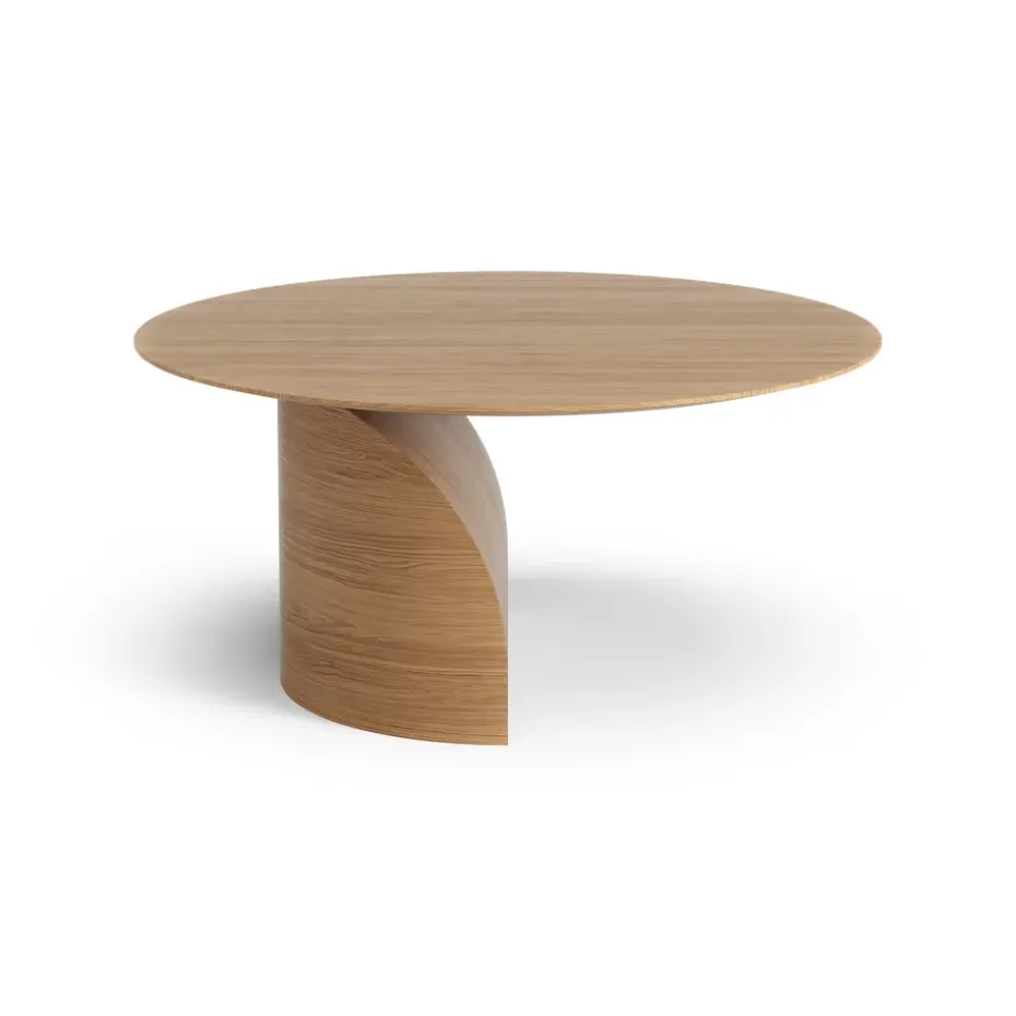 Mesa de centro Savoa H40 cm, roble aceitado