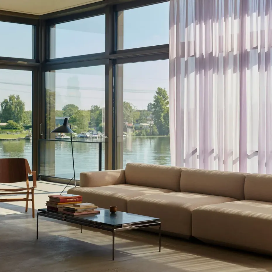 Mesa de centro Sett LN12, Verde guatemala-dark chrome