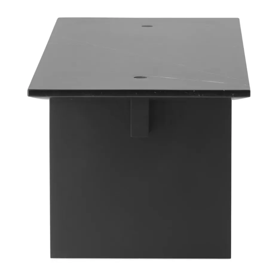Mesa de centro Solid Table 130x38,5x40 cm, Black