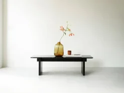 Mesa de centro Solid Table 130x38,5x40 cm, Black