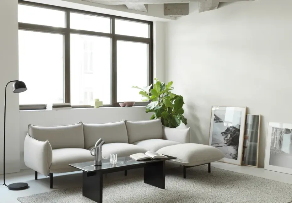 Mesa de centro Solid Table 130x38,5x40 cm, Black