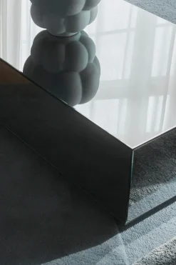 Mesa de centro Speculum de 60x120 cm, Negro