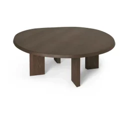 Mesa de centro Tarn 107,6x108,1 cm, Dark stained beech