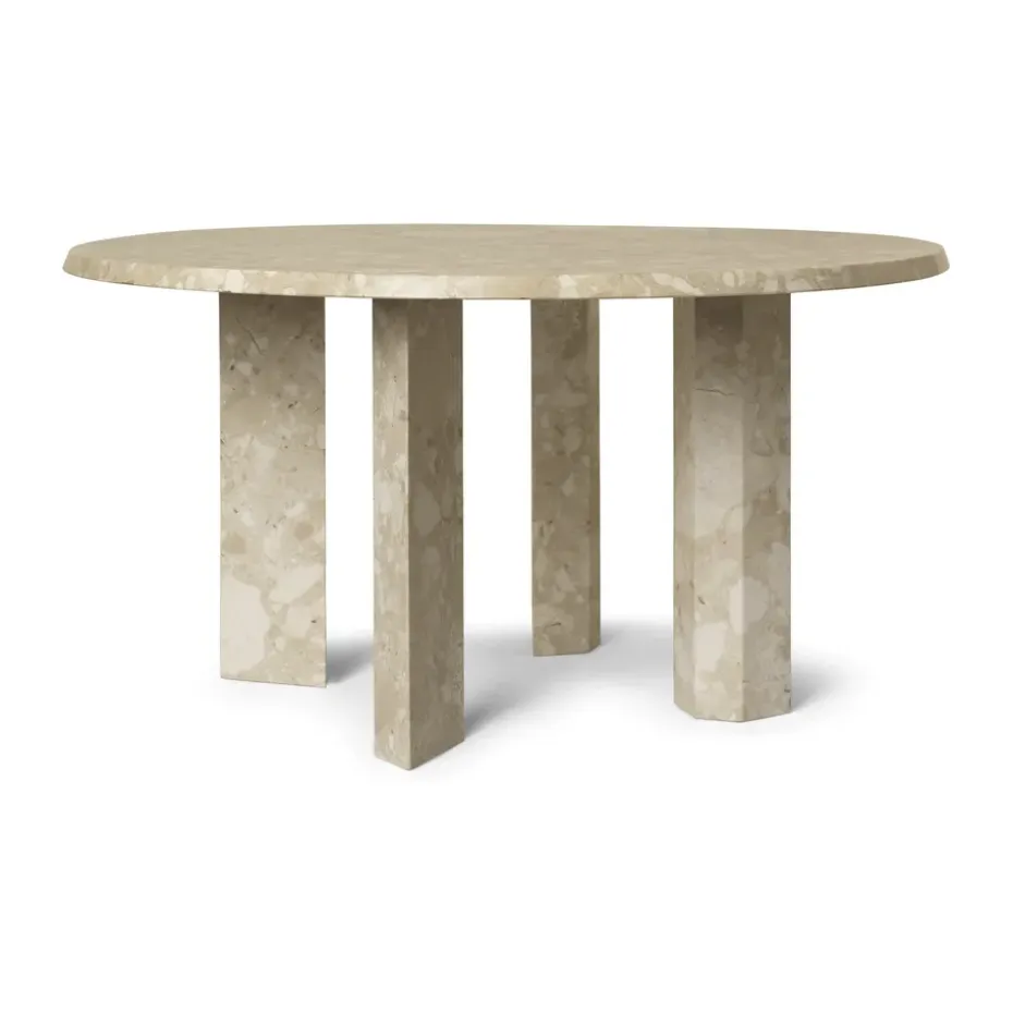 Mesa de centro Taula Ø67x35 cm, Sand