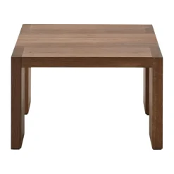 Mesa de centro Tennon, Roble ahumado, 61×43 cm