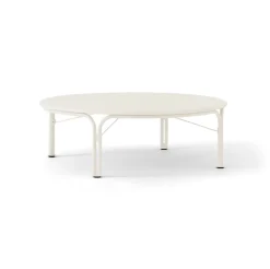 Mesa de centro Thorvald SC109 , Ivory, Ø115 cm