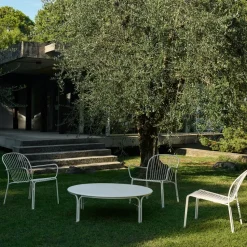 Mesa de centro Thorvald SC109 , Ivory, Ø115 cm