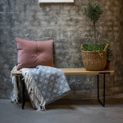 Mesa de centro Update, Roble claro con barniz transparente, 140 cm