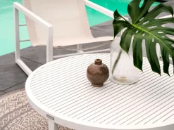 Mesa de centro Vevi, Blanco