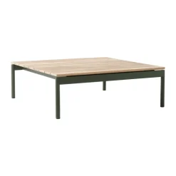 Mesa de centro Ville Outdoor AV50, Bronze green-teak