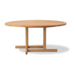Mesa de centro/café BM80 Mogensen Ø120 cm, Roble aceitado