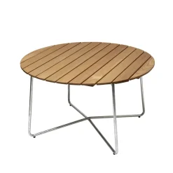 Mesa de comedor 9A, Roble aceitado Ø120 cm