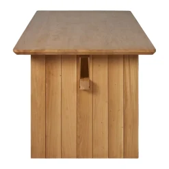 Mesa de comedor Berghem 90x220 cm, Laqurered oak