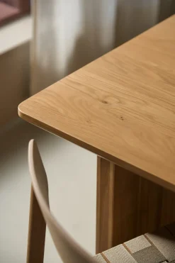 Mesa de comedor Berghem 90x220 cm, Laqurered oak