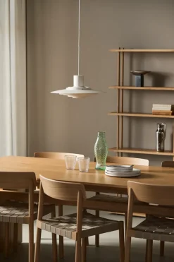 Mesa de comedor Berghem 90x220 cm, Laqurered oak