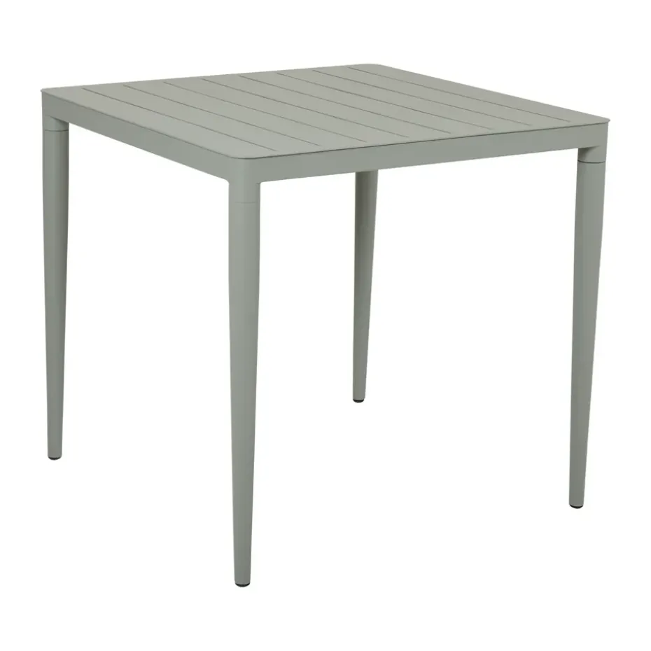 Mesa de comedor Bigby, Dusty green, 76x76 cm