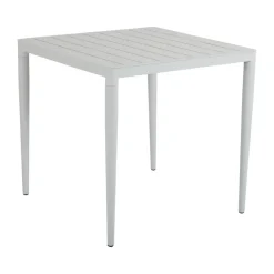 Mesa de comedor Bigby, Light grey, 76x76 cm
