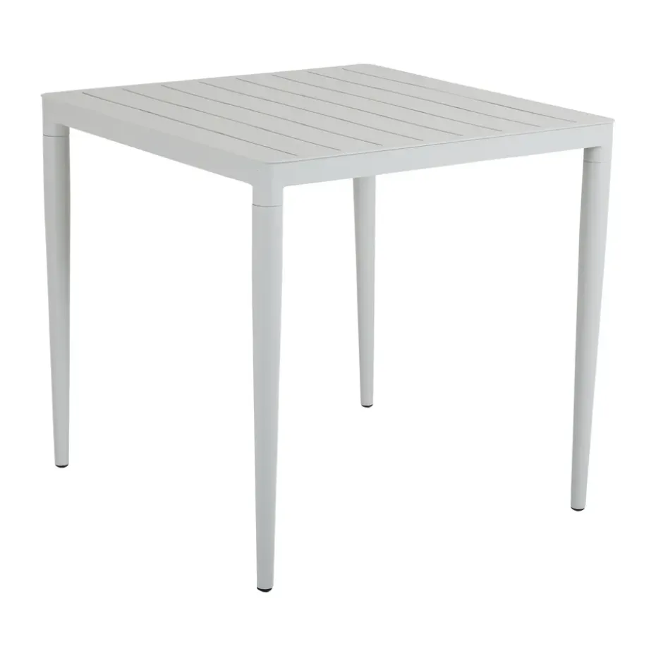 Mesa de comedor Bigby, Light grey, 76x76 cm