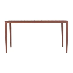 Mesa de comedor Bigby, Zin Red, 144x76 cm