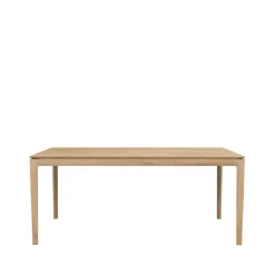Mesa de comedor Bok extensible, Oak wax oil 100x180/280 cm