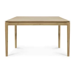 Mesa de comedor Bok, Roble lacado, 140x80 cm