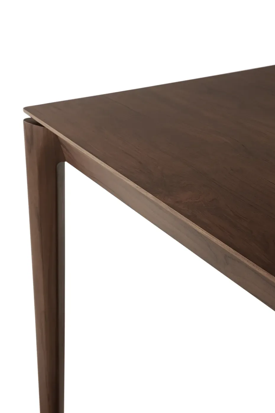 Mesa de comedor Bok 200x95 cm, Lackad teak brown