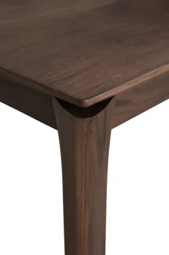 Mesa de comedor Bok 200x95 cm, Lackad teak brown