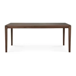 Mesa de comedor Bok 180x90 cm, Lackad teak brown