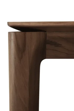 Mesa de comedor Bok 180x90 cm, Lackad teak brown