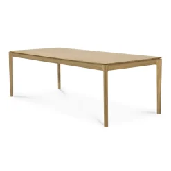 Mesa de comedor Bok 200x95 cm, Roble con aceite duro encerado