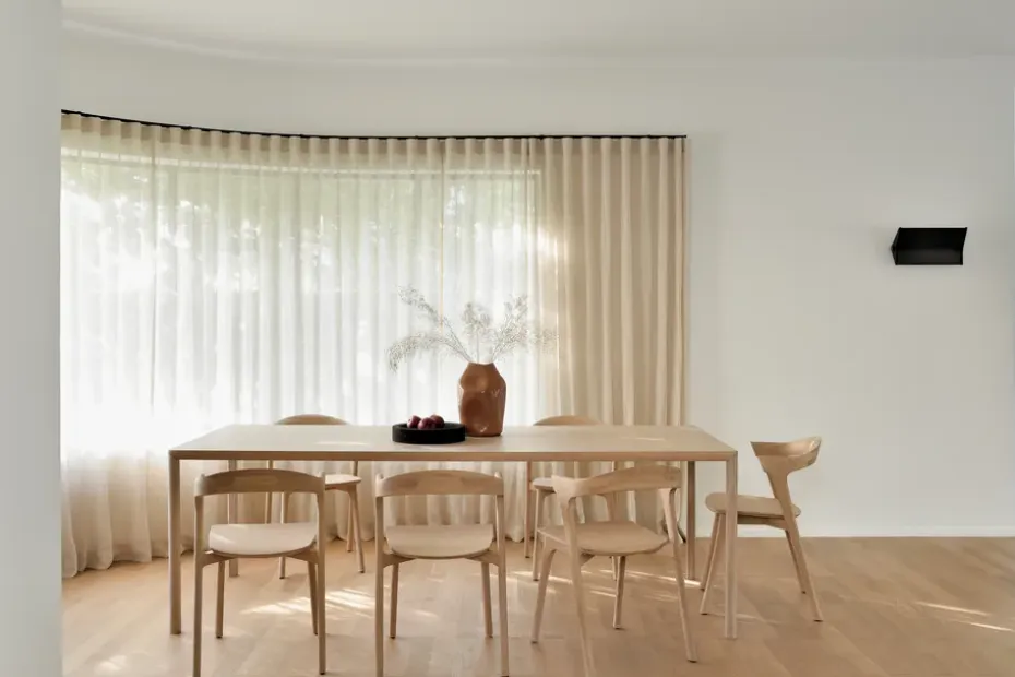 Mesa de comedor Bok 200x95 cm, Roble con aceite duro encerado