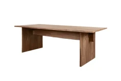 Mesa de comedor Bookmatch 220 cm, Nogal