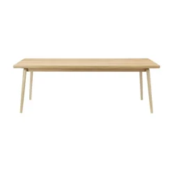 Mesa de comedor C65 Åstrup 100x220 cm, Oak nature lacquered-oak veneer