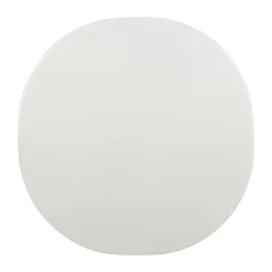 Mesa de comedor Carmel Bistro 75x75 cm, Clam white-black semi matt