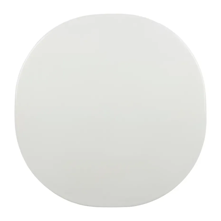 Mesa de comedor Carmel Bistro 75x75 cm, Clam white-black semi matt