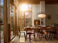 Mesa de comedor C35C 95x220 cm, Oak nature-oak nature lacquered