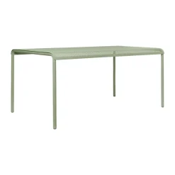 Mesa de comedor Dapple 160x90 cm, Tea Green