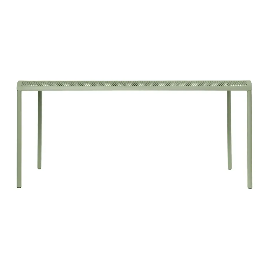 Mesa de comedor Dapple 160x90 cm, Tea Green