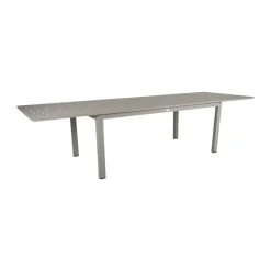 Mesa de comedor extensible Lomma, Khaki 194-312 cm