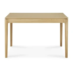 Mesa de comedor extensible Bok , Roble lacado, 90×120/180 cm