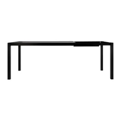 Mesa de comedor extensible Aria 140-200 cm, Black