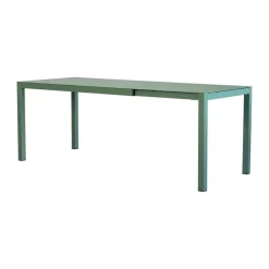 Mesa de comedor extensible Aria 140-200 cm, Sage green